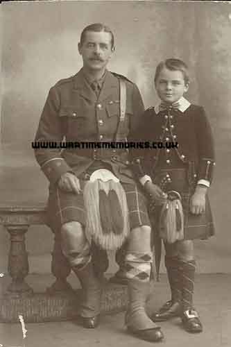 James Hay with his son Douglas